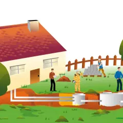 Przedstawienie budowy przydomowej oczyszczalni ścieków. Dowiedz się, ile kosztuje przydomowa oczyszczalnia ścieków i jak przebiega jej instalacja.
