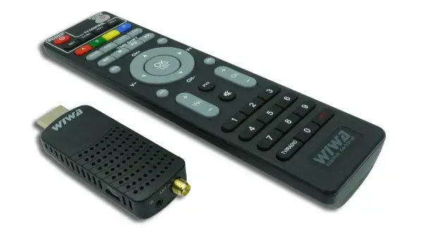 Odbiornik DVB-T i pilot marki Wiwa – nowoczesne rozwiązanie dla telewizji naziemnej bez anteny.